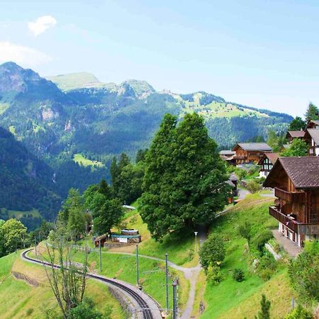Holiday Flat #1, Chalet Aberot, Wengen, Switzerland Eksteriør bilde