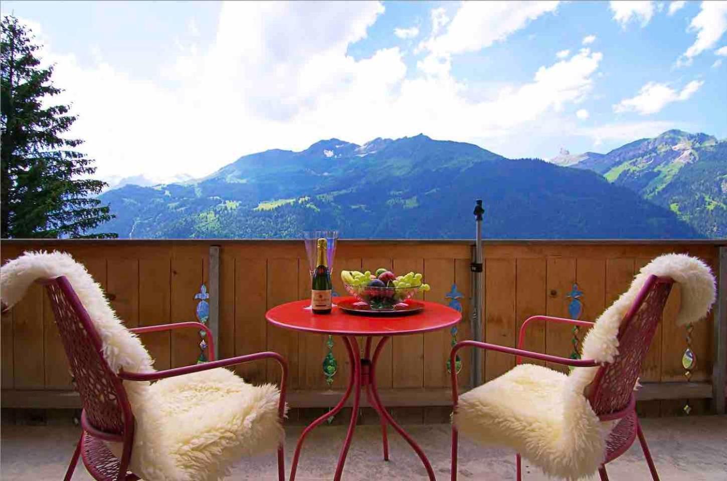 Holiday Flat #1, Chalet Aberot, Wengen, Switzerland Eksteriør bilde