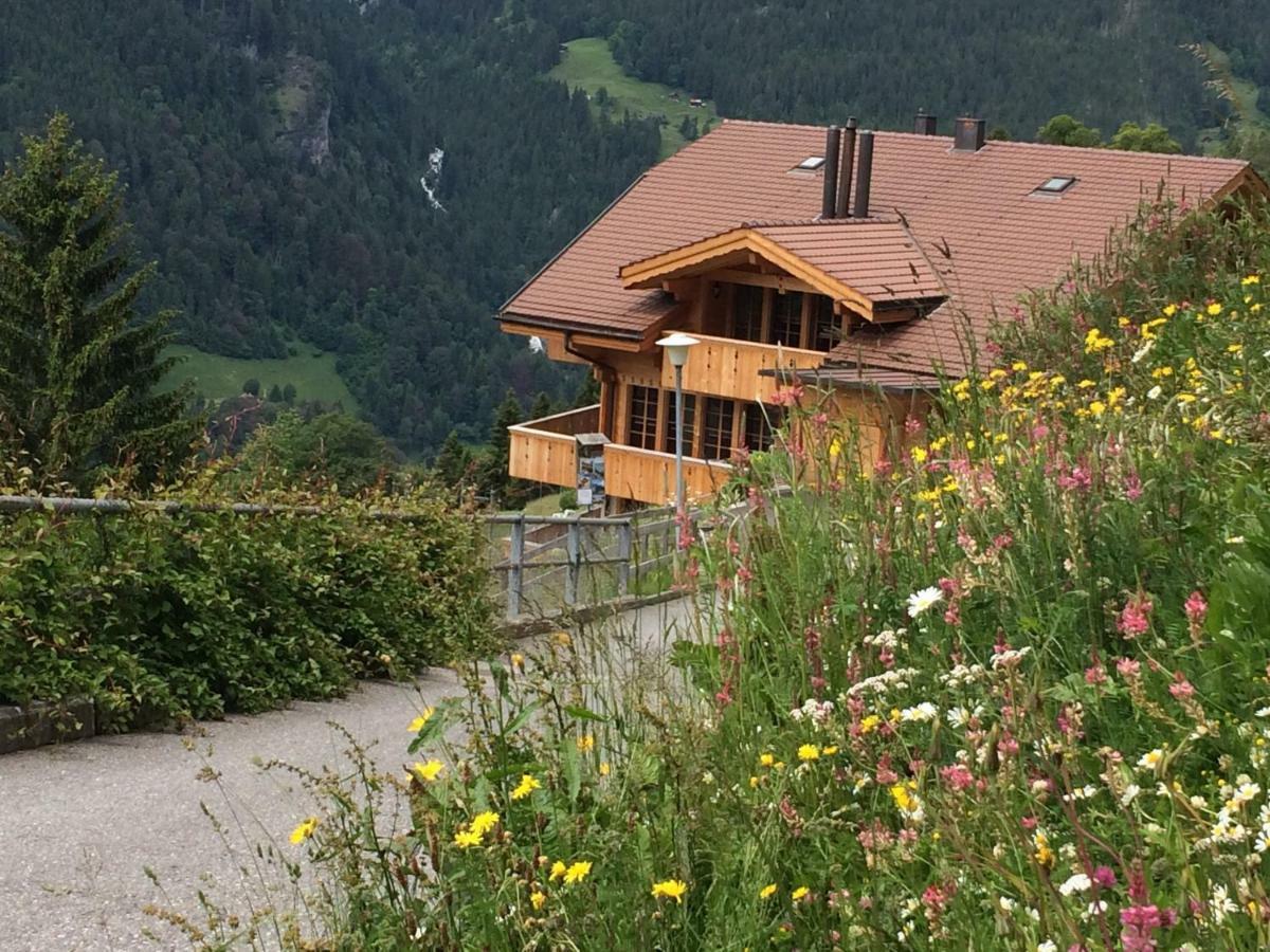 Holiday Flat #1, Chalet Aberot, Wengen, Switzerland Eksteriør bilde