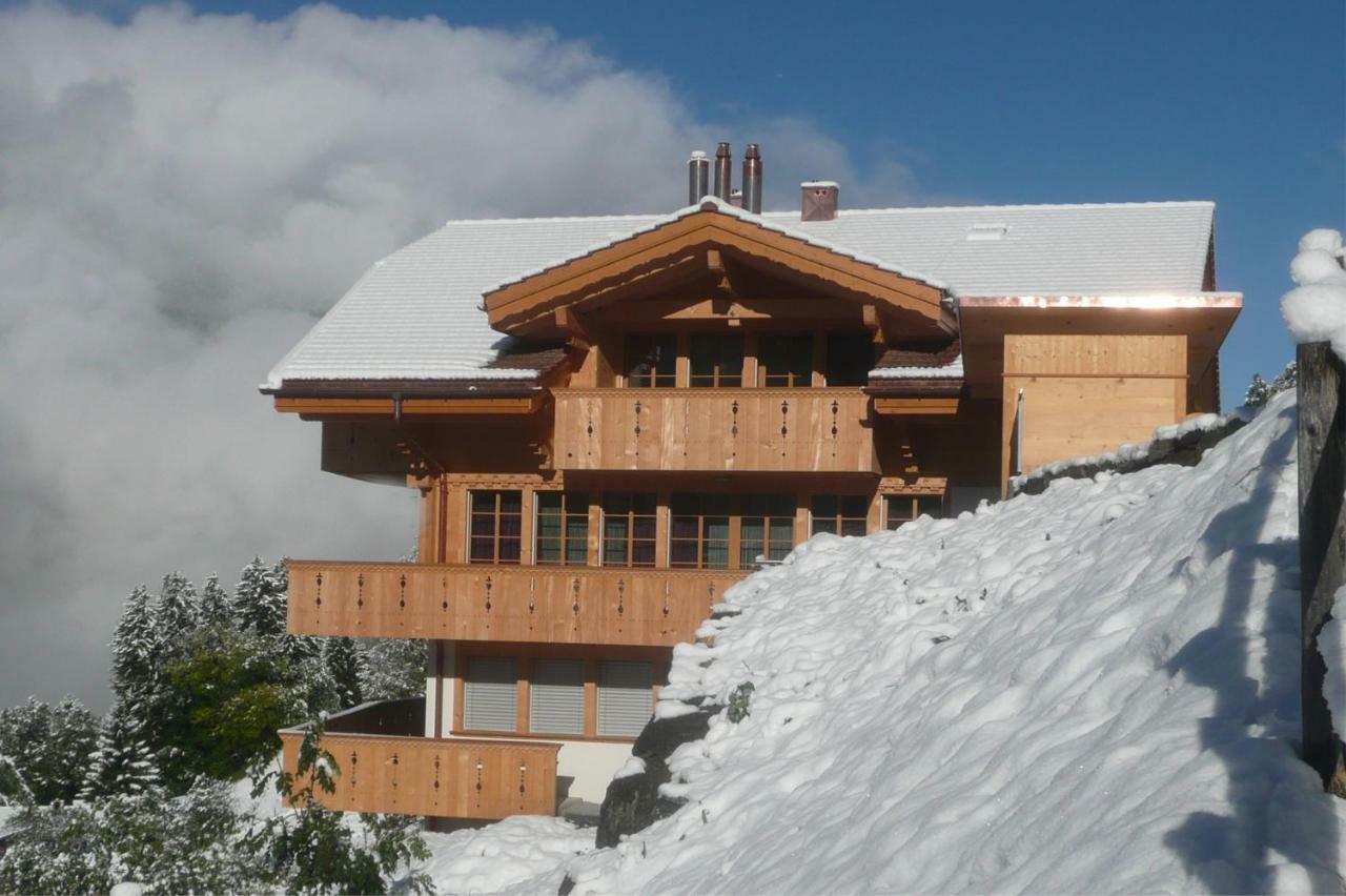 Holiday Flat #1, Chalet Aberot, Wengen, Switzerland Eksteriør bilde
